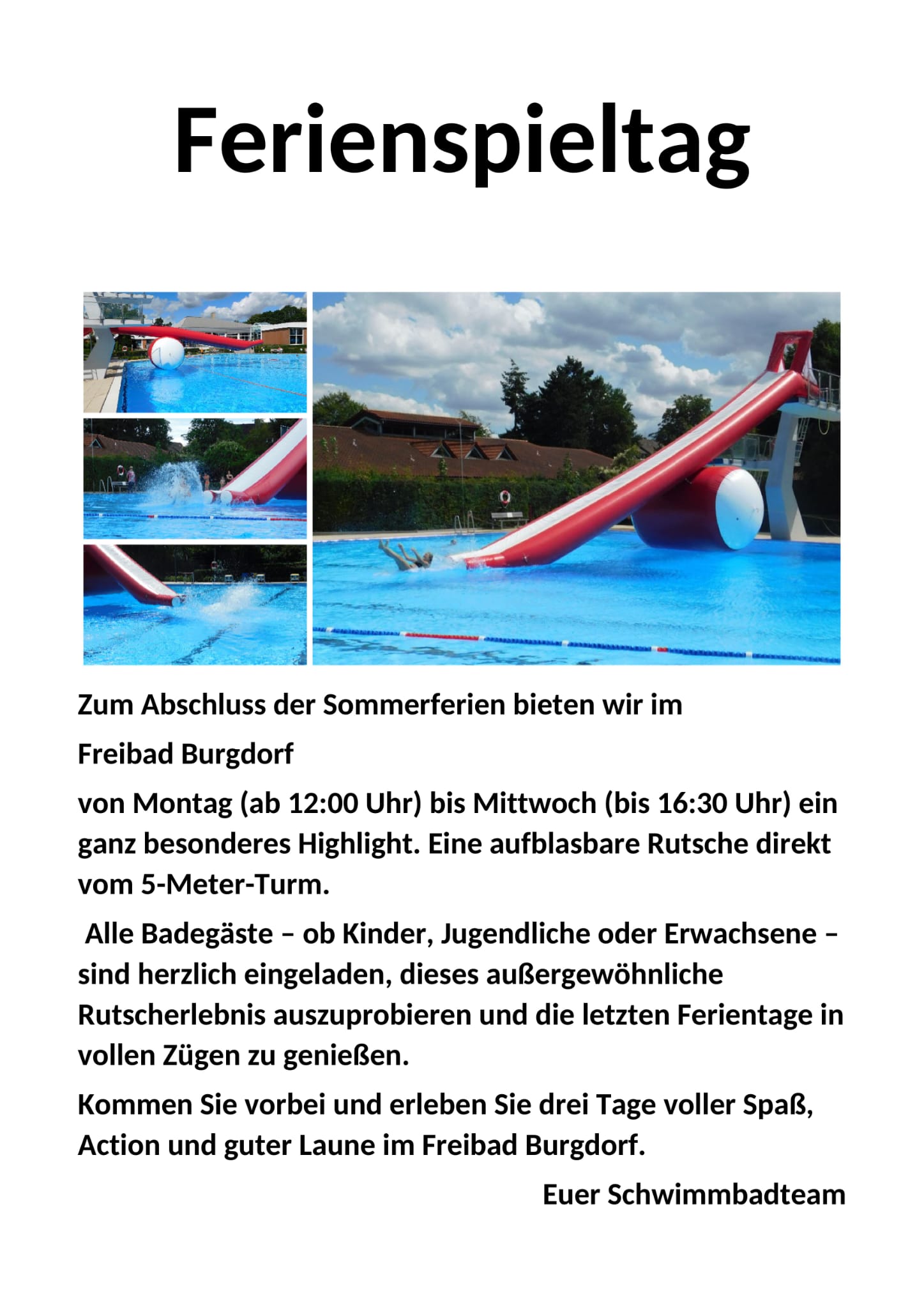 Hallenfreibad Burgdorf