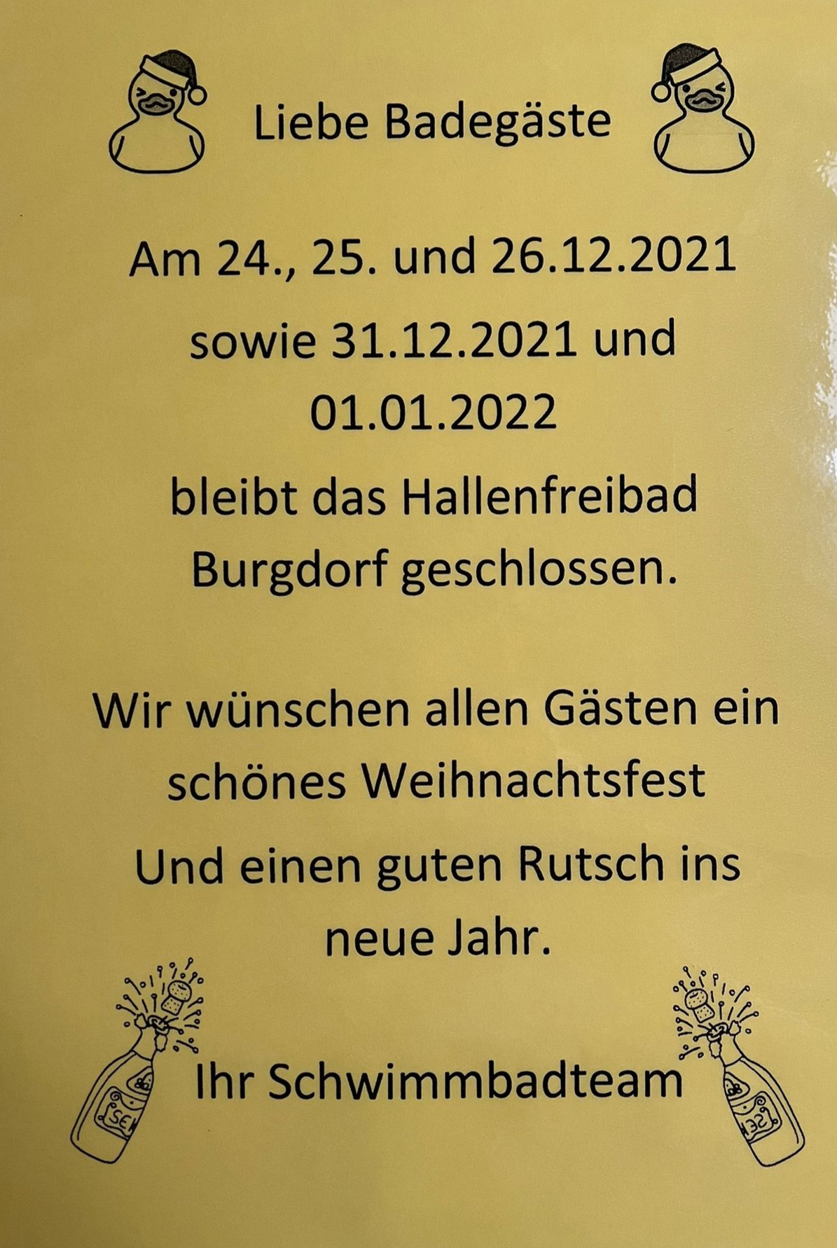 Hallenfreibad Burgdorf